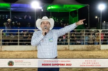 Foto - 15ª Festa das Regiões Brasileiras - Rodeio Sapopema 2022 