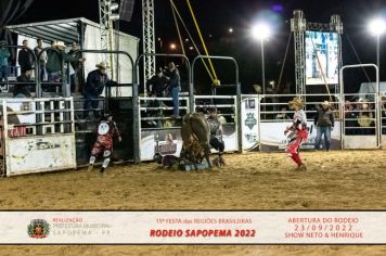 Foto - 15ª Festa das Regiões Brasileiras - Rodeio Sapopema 2022 