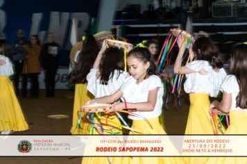 Foto - 15ª Festa das Regiões Brasileiras - Rodeio Sapopema 2022 