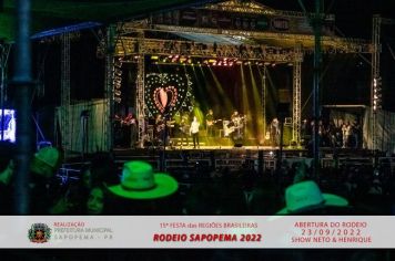 Foto - 15ª Festa das Regiões Brasileiras - Rodeio Sapopema 2022 