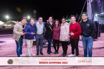 Foto - 15ª Festa das Regiões Brasileiras - Rodeio Sapopema 2022 