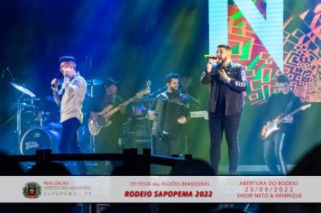 Foto - 15ª Festa das Regiões Brasileiras - Rodeio Sapopema 2022 