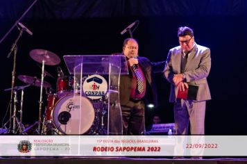 Foto - 15ª Festa das Regiões Brasileiras - Rodeio Sapopema 2022 