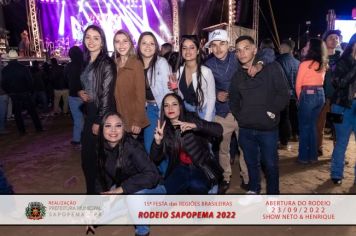 Foto - 15ª Festa das Regiões Brasileiras - Rodeio Sapopema 2022 