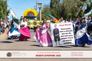 Foto - 15ª Festa das Regiões Brasileiras - Rodeio Sapopema 2022 