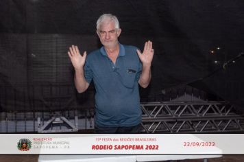 Foto - 15ª Festa das Regiões Brasileiras - Rodeio Sapopema 2022 