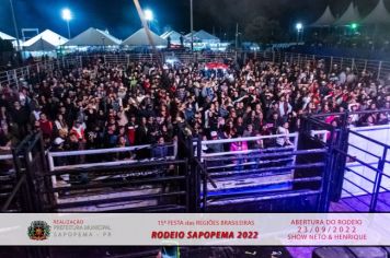 Foto - 15ª Festa das Regiões Brasileiras - Rodeio Sapopema 2022 