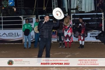 Foto - 15ª Festa das Regiões Brasileiras - Rodeio Sapopema 2022 