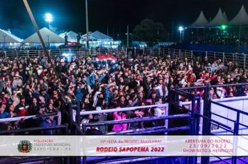 Foto - 15ª Festa das Regiões Brasileiras - Rodeio Sapopema 2022 