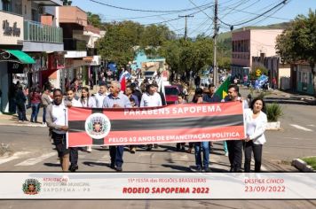 Foto - 15ª Festa das Regiões Brasileiras - Rodeio Sapopema 2022 