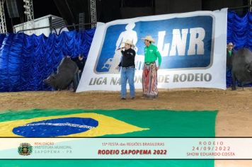 Foto - 15ª Festa das Regiões Brasileiras - Rodeio Sapopema 2022 