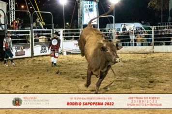 Foto - 15ª Festa das Regiões Brasileiras - Rodeio Sapopema 2022 