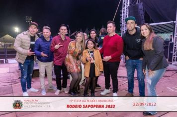 Foto - 15ª Festa das Regiões Brasileiras - Rodeio Sapopema 2022 