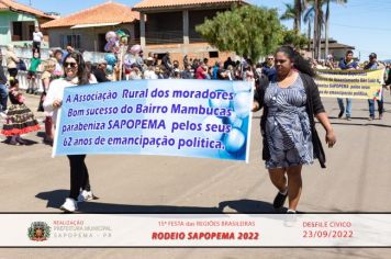 Foto - 15ª Festa das Regiões Brasileiras - Rodeio Sapopema 2022 