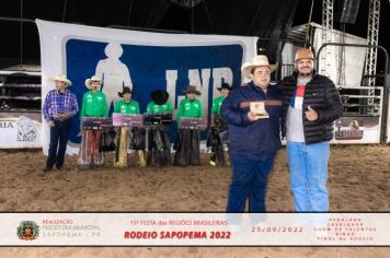 Foto - 15ª Festa das Regiões Brasileiras - Rodeio Sapopema 2022 