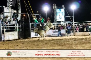 Foto - 15ª Festa das Regiões Brasileiras - Rodeio Sapopema 2022 