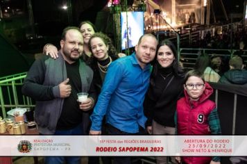 Foto - 15ª Festa das Regiões Brasileiras - Rodeio Sapopema 2022 