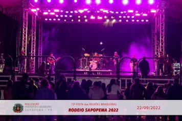 Foto - 15ª Festa das Regiões Brasileiras - Rodeio Sapopema 2022 