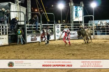 Foto - 15ª Festa das Regiões Brasileiras - Rodeio Sapopema 2022 