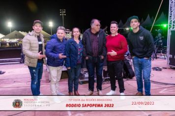 Foto - 15ª Festa das Regiões Brasileiras - Rodeio Sapopema 2022 