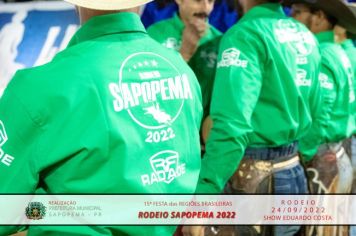 Foto - 15ª Festa das Regiões Brasileiras - Rodeio Sapopema 2022 