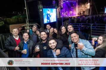 Foto - 15ª Festa das Regiões Brasileiras - Rodeio Sapopema 2022 