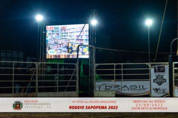 Foto - 15ª Festa das Regiões Brasileiras - Rodeio Sapopema 2022 