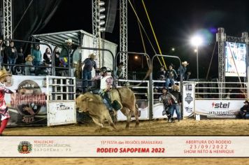 Foto - 15ª Festa das Regiões Brasileiras - Rodeio Sapopema 2022 