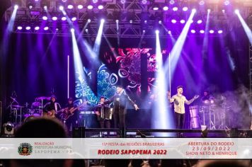 Foto - 15ª Festa das Regiões Brasileiras - Rodeio Sapopema 2022 