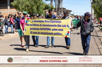 Foto - 15ª Festa das Regiões Brasileiras - Rodeio Sapopema 2022 