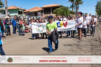 Foto - 15ª Festa das Regiões Brasileiras - Rodeio Sapopema 2022 