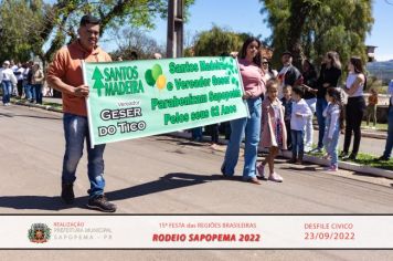 Foto - 15ª Festa das Regiões Brasileiras - Rodeio Sapopema 2022 