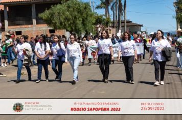 Foto - 15ª Festa das Regiões Brasileiras - Rodeio Sapopema 2022 