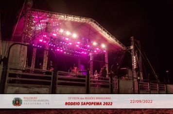 Foto - 15ª Festa das Regiões Brasileiras - Rodeio Sapopema 2022 