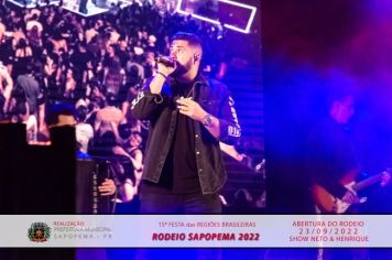 Foto - 15ª Festa das Regiões Brasileiras - Rodeio Sapopema 2022 