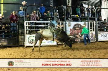 Foto - 15ª Festa das Regiões Brasileiras - Rodeio Sapopema 2022 