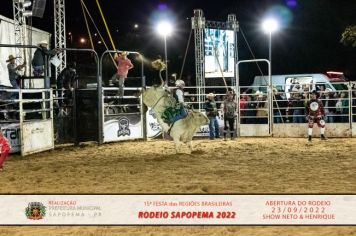 Foto - 15ª Festa das Regiões Brasileiras - Rodeio Sapopema 2022 