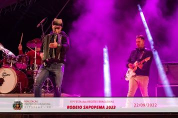 Foto - 15ª Festa das Regiões Brasileiras - Rodeio Sapopema 2022 