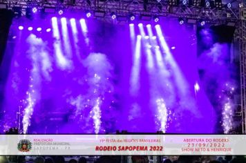 Foto - 15ª Festa das Regiões Brasileiras - Rodeio Sapopema 2022 