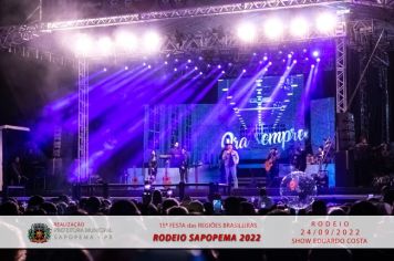 Foto - 15ª Festa das Regiões Brasileiras - Rodeio Sapopema 2022 