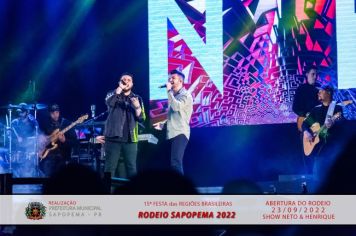 Foto - 15ª Festa das Regiões Brasileiras - Rodeio Sapopema 2022 