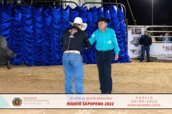 Foto - 15ª Festa das Regiões Brasileiras - Rodeio Sapopema 2022 