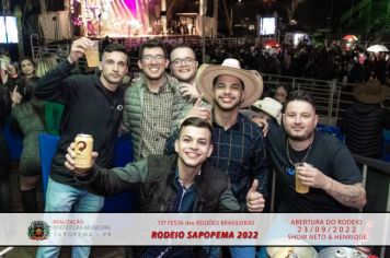 Foto - 15ª Festa das Regiões Brasileiras - Rodeio Sapopema 2022 