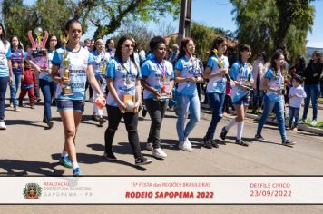 Foto - 15ª Festa das Regiões Brasileiras - Rodeio Sapopema 2022 