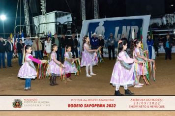Foto - 15ª Festa das Regiões Brasileiras - Rodeio Sapopema 2022 