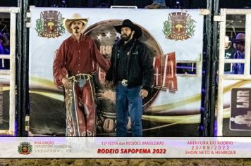 Foto - 15ª Festa das Regiões Brasileiras - Rodeio Sapopema 2022 