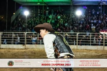 Foto - 15ª Festa das Regiões Brasileiras - Rodeio Sapopema 2022 