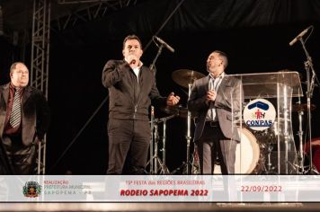 Foto - 15ª Festa das Regiões Brasileiras - Rodeio Sapopema 2022 