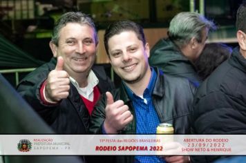 Foto - 15ª Festa das Regiões Brasileiras - Rodeio Sapopema 2022 