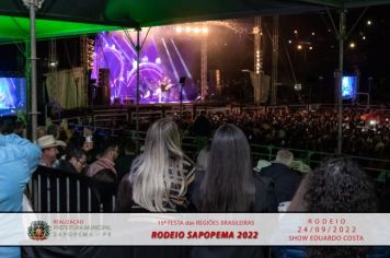 Foto - 15ª Festa das Regiões Brasileiras - Rodeio Sapopema 2022 